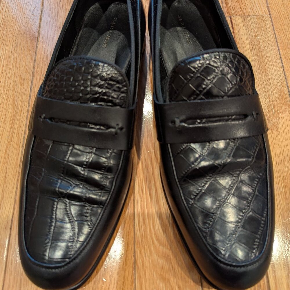 Zara Men's Croc Loafters